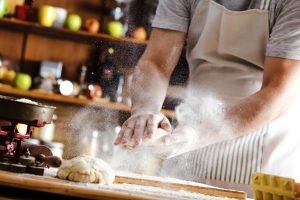 Baker hands